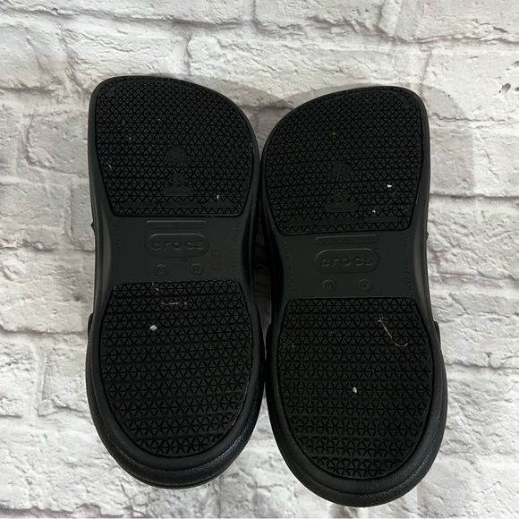 Crocs Bistro Clogs Work Slip & Oil Resistant Men's sz 12 black - Picture 6 of 6